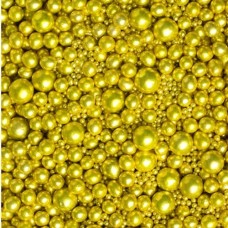 Metallic Pearls Sprinkles Gold 75g - glutenvrij